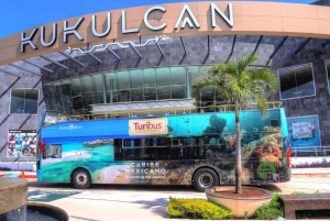 Cancun: Hop-on Hop-off Sightseeing Bus Tour and Attractions