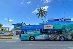 Cancun: Hop-on Hop-off Sightseeing Bus Tour and Attractions