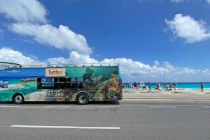 Cancún: Tour en autobús turístico con paradas libres