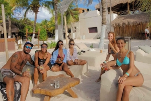 Cancun: Isla Mujeres Catamaran Party Open Bar Only Adults