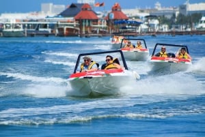 Cancun: Jungle Tour Adventure with Speedboat and Snorkeling