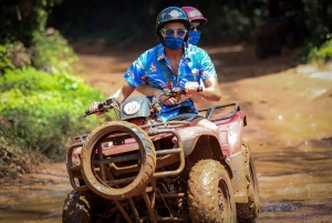 Cancún y Riviera Maya: Combo ATV, Tirolina y Cenote