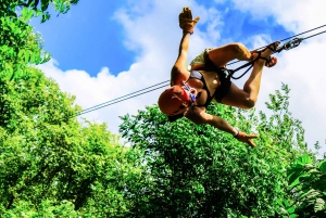 Cancún y Riviera Maya: Combo ATV, Tirolina y Cenote