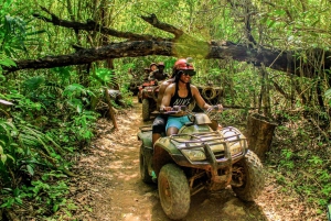 Cancún y Riviera Maya: Combo ATV, Tirolina y Cenote