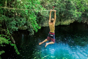 Cancún y Riviera Maya: Combo ATV, Tirolina y Cenote