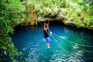 Cancún y Riviera Maya: Combo ATV, Tirolina y Cenote