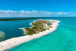 Cancun: Speedboat tour to a Virgin Beach
