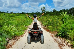 ¡La Mejor Aventura de Cancún con ATV, Tirolina y Cenote!