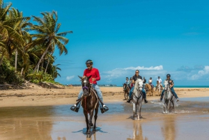 Parque Selva Carabalí: Paseo a caballo por la playa