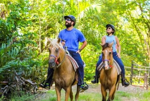 Parque de la selva tropical de Carabalí: recorrido a caballo por la selva tropical