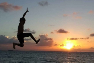 Caribbean Sunset with pickup