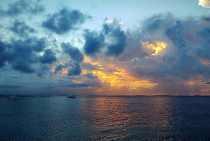 Atardecer en el Caribe con recogida