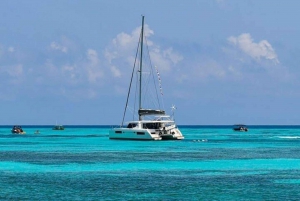 Catamaran party Isla Mujeres with drinks & lunch