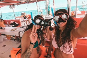 Catamaran to isla mujeres open bar