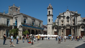 Cathedral Square in Old Havana