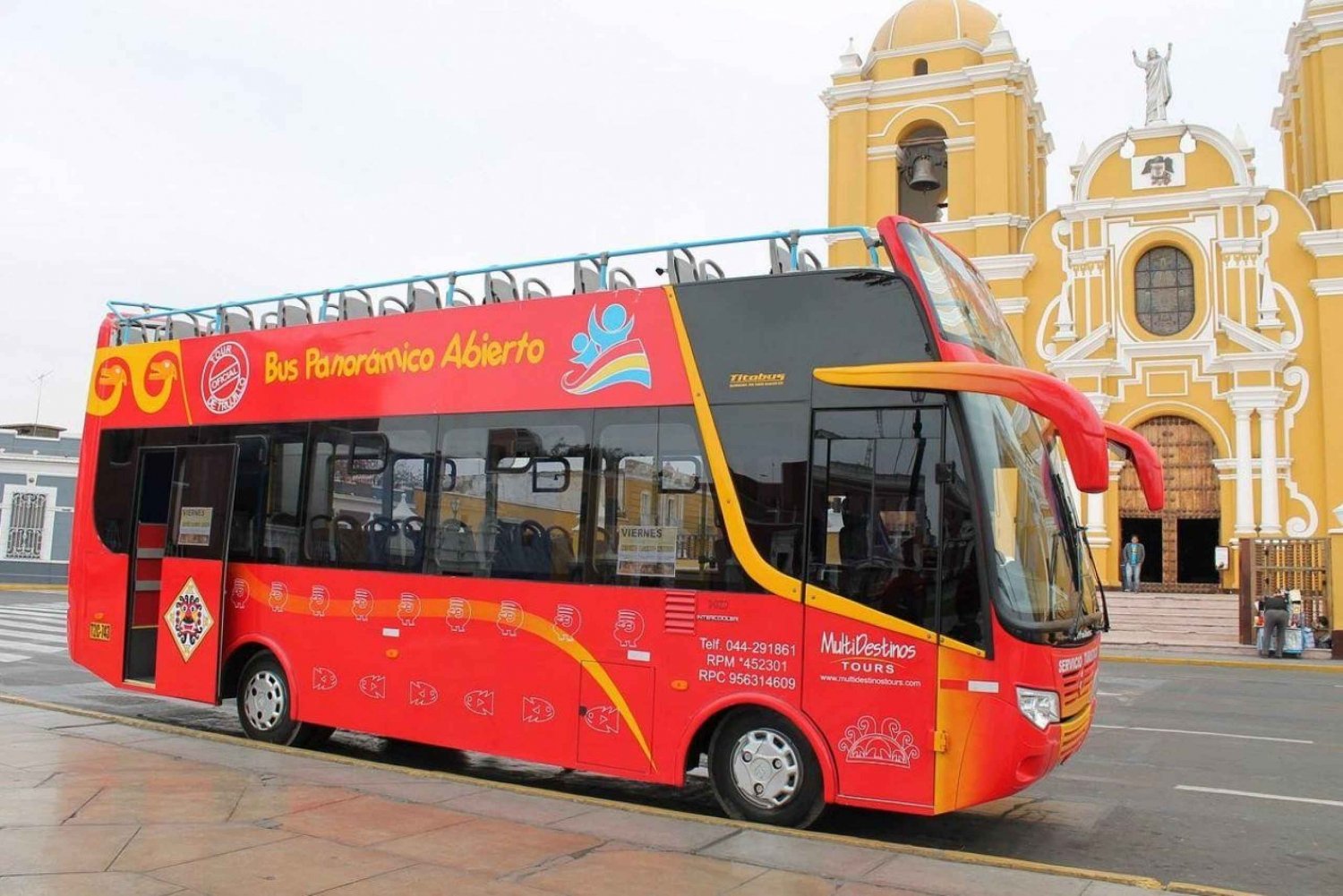 City Tour Trujillo |Panoramic bus|