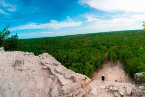 Tour combinado de las ruinas mayas de Coba y Tulum