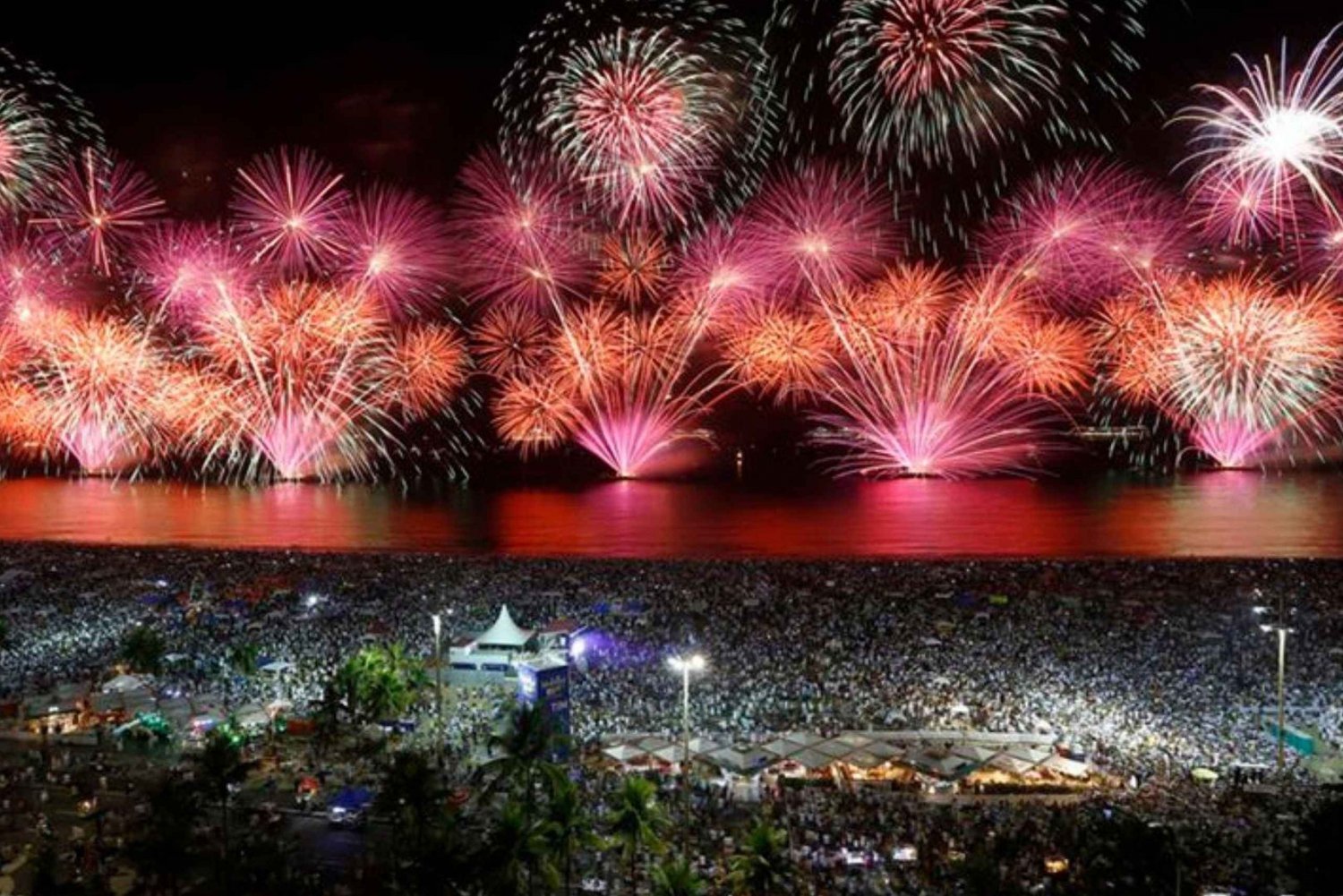 Playa de Copacabana: Fiesta de Fin de Año con Buffet y...