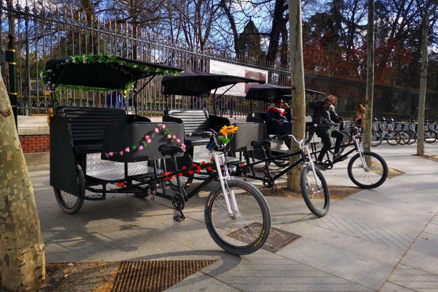 Madrid: Rickshaw Tour through Retiro Park