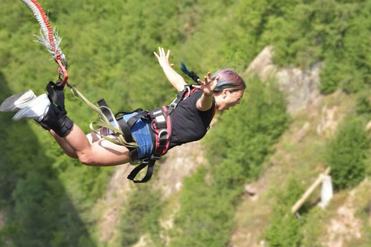 Cusco: Extreme activity : Bungee jumping