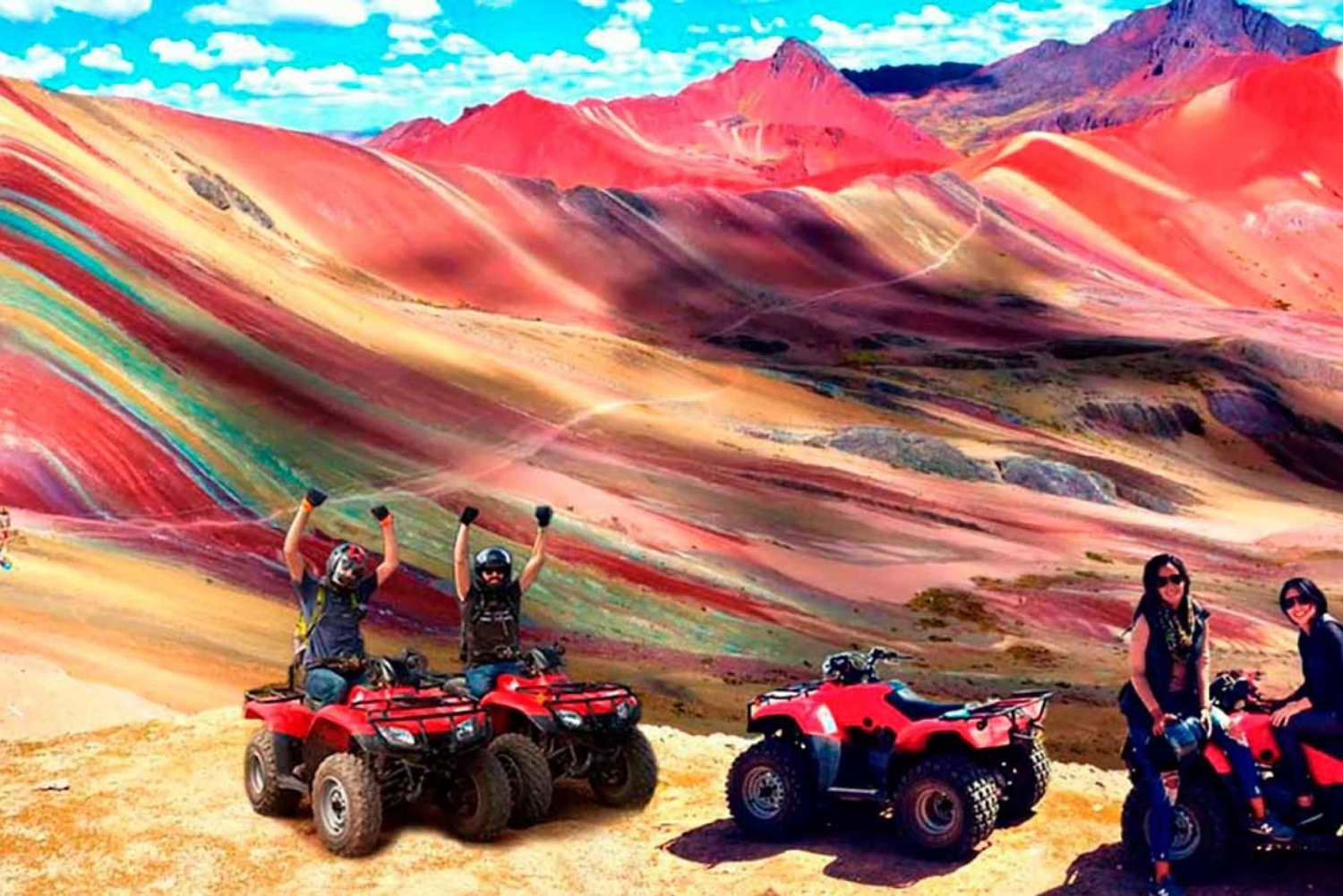 Cusco: Rainbow Mountain in ATV (Quads) | Long Route |