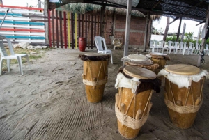 Taller de tambores y danzas con guía alemán o italiano