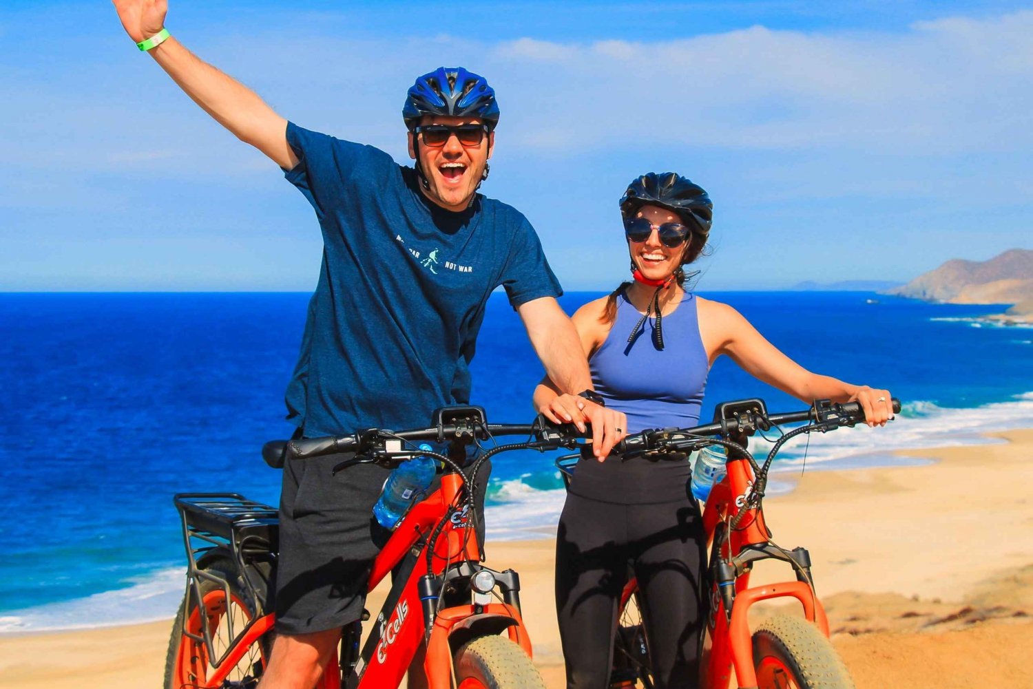 Electric Bike Beach & Deset Tour in Cabo by Cactus Tours