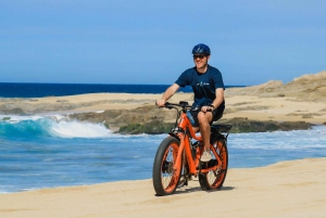 Recorrido en bicicleta eléctrica por la playa y el desierto de Cabo con Cactus Tours