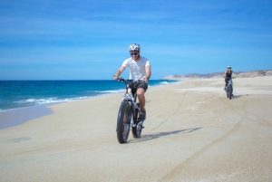 Aventura en la Playa en Eco-Bici Eléctrica con Comida Mexicana