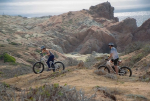 Electric Eco-Bike Beach Adventure with Mexican Lunch