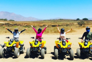 Ensenada: Excursión de aventura en quad y tirolina