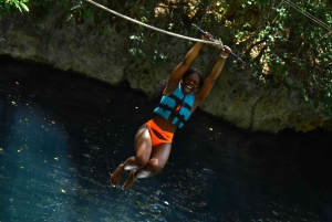 Cancún: Excursión Dinámica con ATV, Cenote y Tirolinas