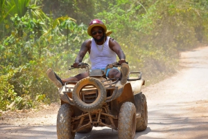 Cancún: Excursión Dinámica con ATV, Cenote y Tirolinas