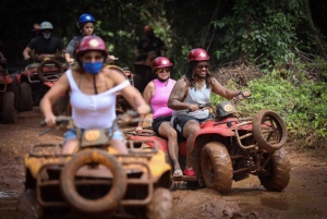 Cancún: Excursión Dinámica con ATV, Cenote y Tirolinas