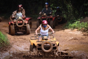 Cancún: Excursión Dinámica con ATV, Cenote y Tirolinas