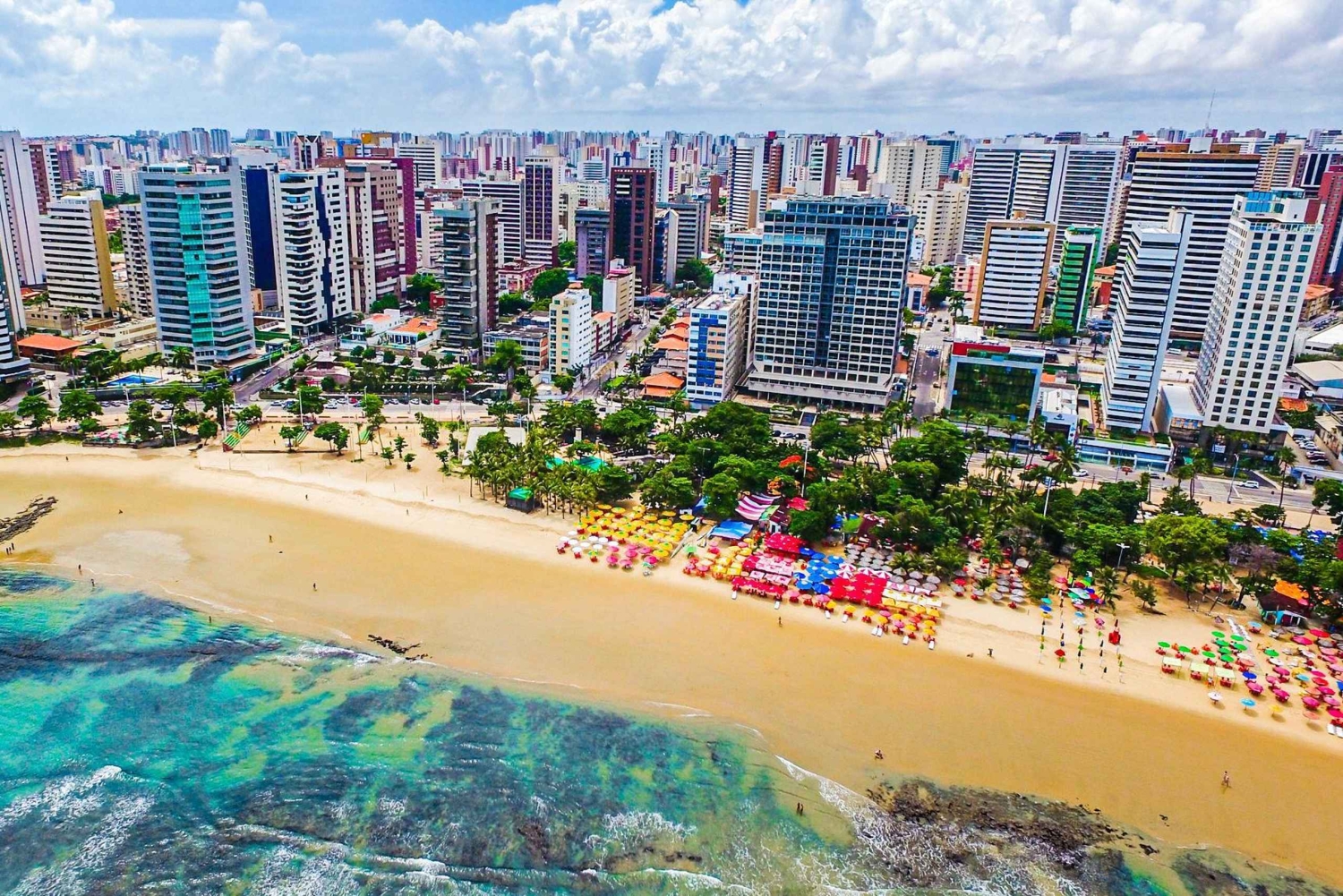 Fortaleza: Panoramic City Tour with Cumbuco Beach Stop