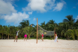 From Cancún: ATV Jungle Trail Adventure and Beach Club