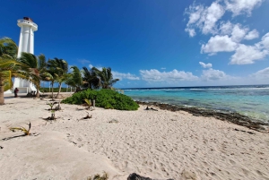From Cancun: Cenote Swim and Puerto Morelos Shopping Tour