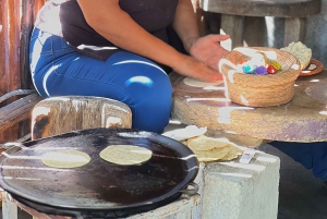 From Cancun: Cenote Swim and Puerto Morelos Shopping Tour