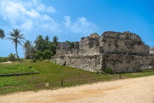 Desde Cancún: Excursión a Cobá, Cenote, Tulum y Playa del Carmen