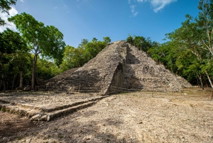 Desde Cancún: Excursión a Cobá, Cenote, Tulum y Playa del Carmen