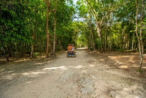 Desde Cancún: Excursión a Cobá, Cenote, Tulum y Playa del Carmen