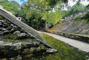 From Cancun: Coba Ruins and Punta Laguna Day Trip