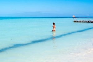 Desde Cancún: Excursión en Catamarán a Isla Mujeres con Comida y Barra Libre