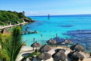 Desde Cancún: Isla Mujeres Excursión Guiada en Carrito de Golf y Club de Playa