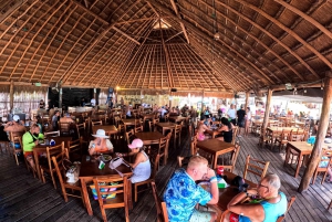 From Cancun: Isla Mujeres Golf Cart Guided Tour & Beach Club