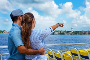 From Cancun: Isla Mujeres Golf Cart Guided Tour & Beach Club