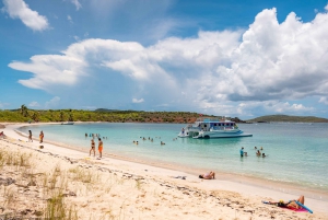 Desde Fajardo: tour día completo en catamarán a isla Culebra