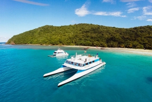 Desde Fajardo: tour día completo en catamarán a isla Culebra