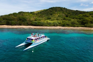 Desde Fajardo: tour día completo en catamarán a isla Culebra